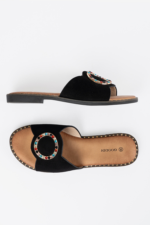 Chanclas de mujer con hebillas y...