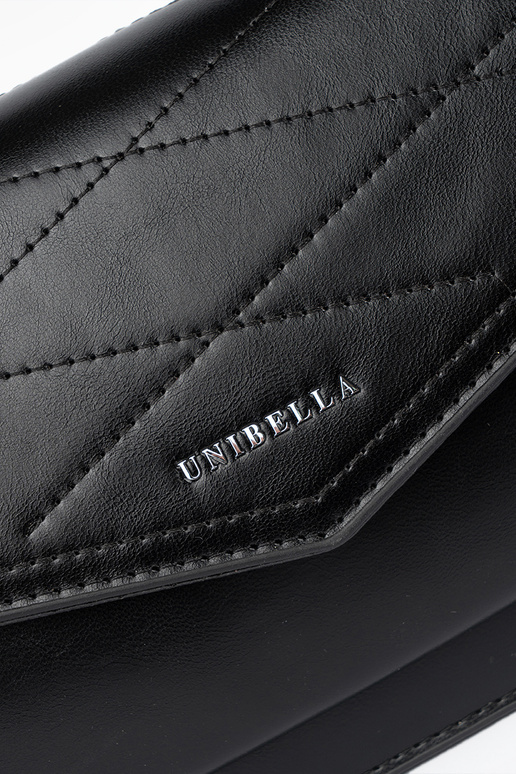 Bolso negro poco elegante con asa y...