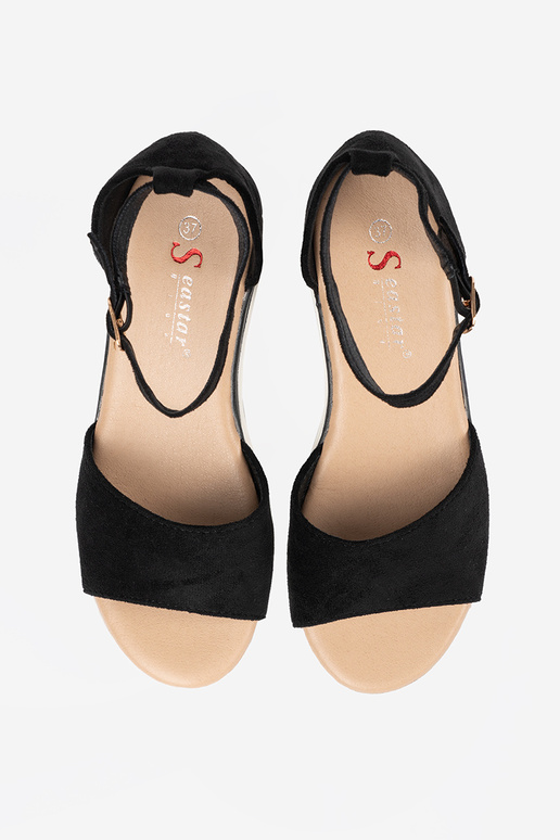 de color negro sandalias mujer na el...