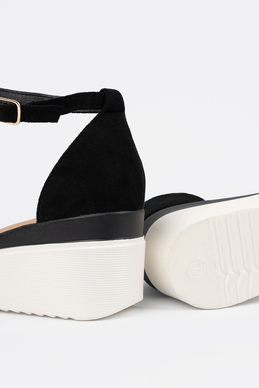 de color negro sandalias mujer na el...