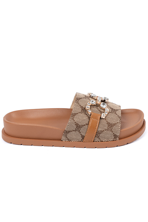 color marrón Zapatillas ze zdobieniem color marrón Zapatillas ze zdobieniem