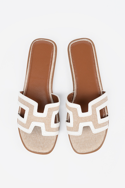 el color blanco Zapatillas mujer en...