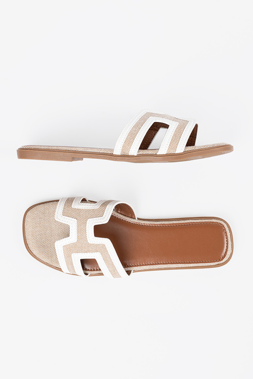 el color blanco Zapatillas mujer en...