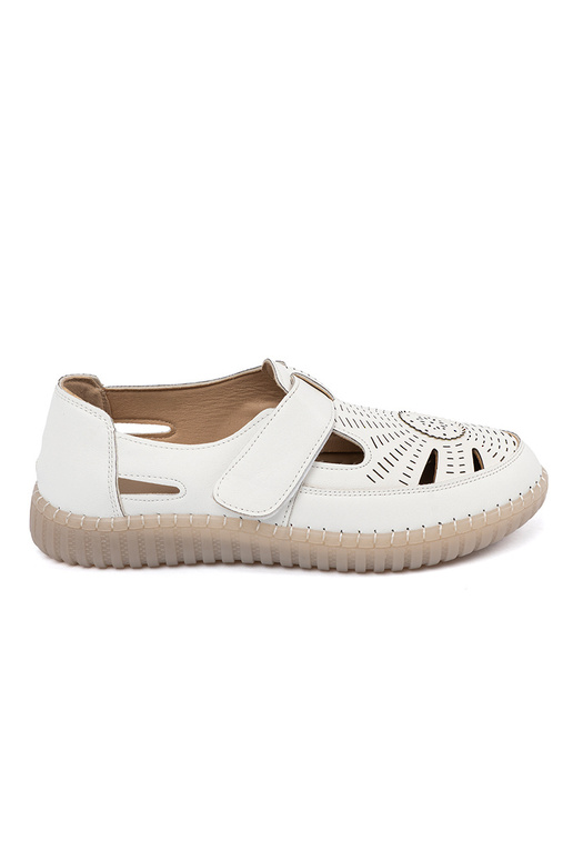 zapatos de mujer calado velcro el...