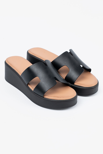 Chanclas negras para mujer... 2