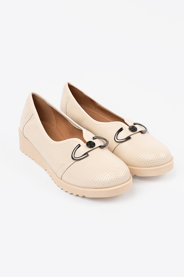 Zapatos de cuña con hebilla... 2