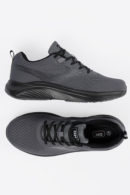 Zapatos de estilo deportivo gris para...