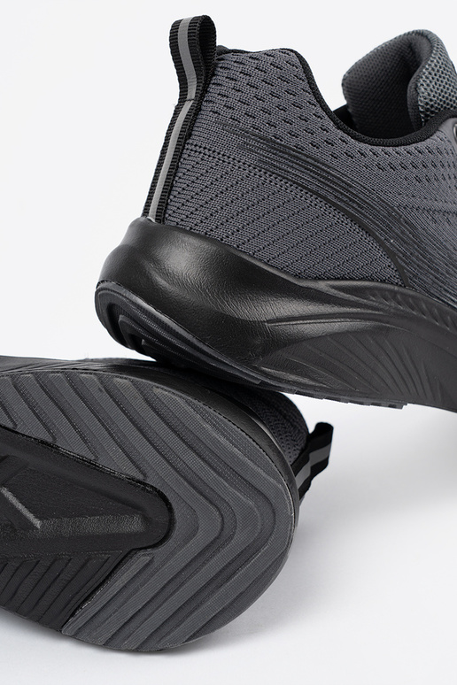 Zapatos de estilo deportivo gris para...