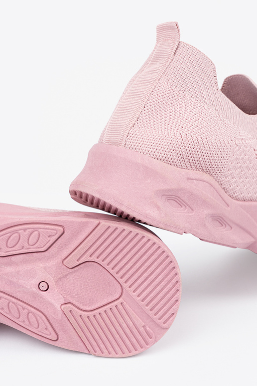 color rosa zapatos deportivos calcetines