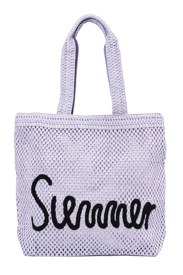 Bolso de playa color violeta