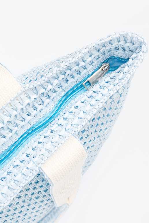 Bolso de playa color azul