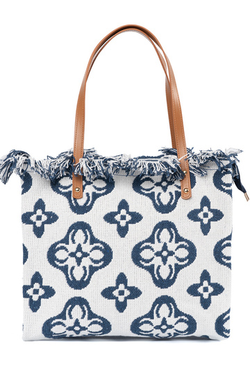 Bolso de playa con flecos...