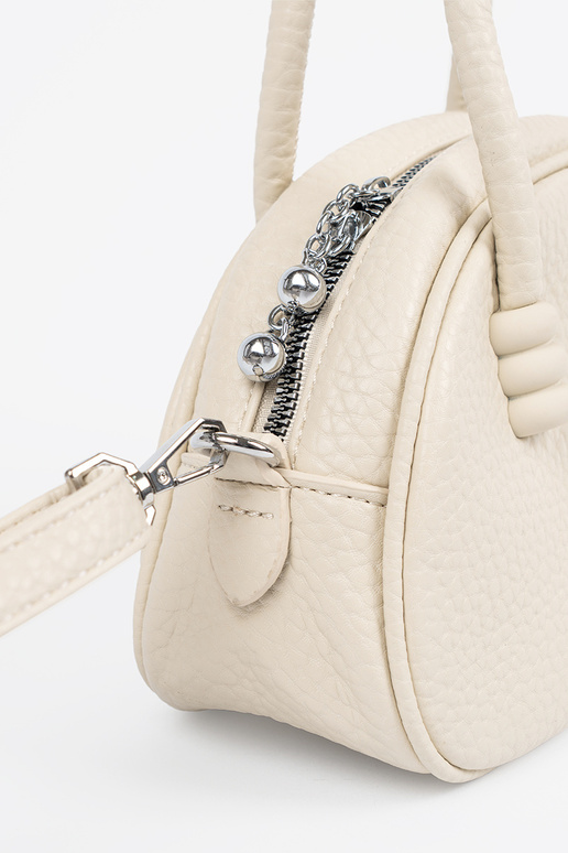 Monedero color arena brillante con...