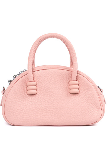 Monedero rosa con correas