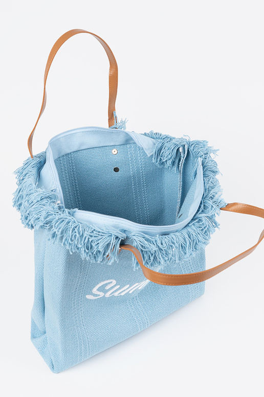 Bolso de playa con flecos "Summer"