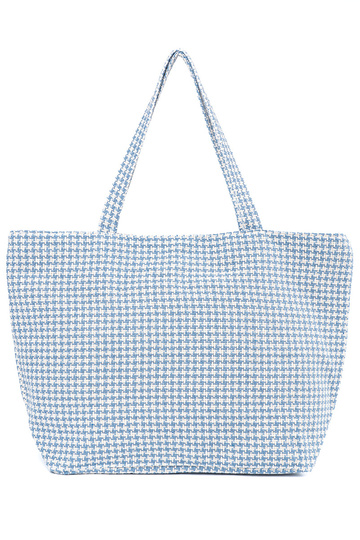 Bolso de playa con patrón a...