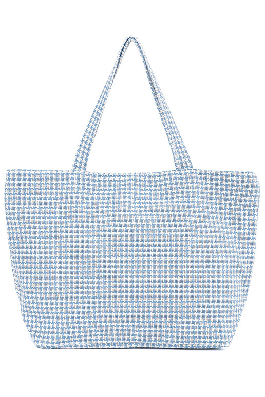 Bolso de playa con patrón a cuadros...