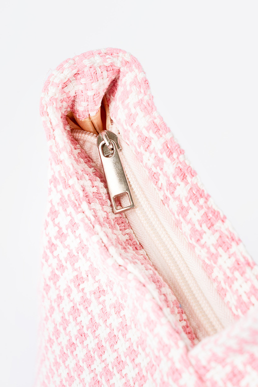 Bolso de playa con patrón a cuadros...