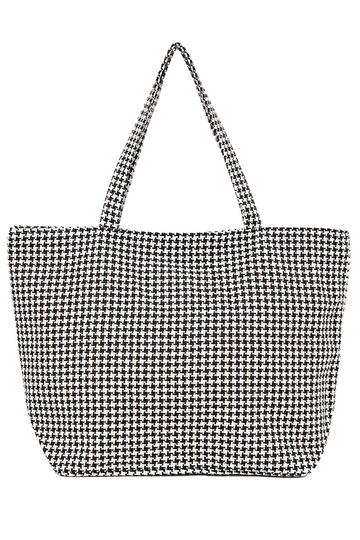 Bolso de playa con patrón a...