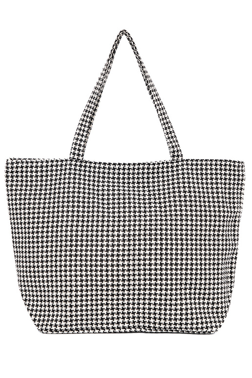 Bolso de playa con patrón a cuadros...