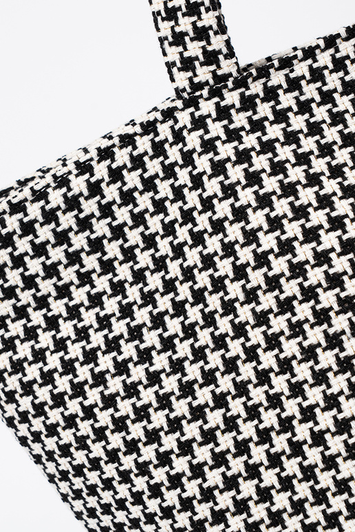 Bolso de playa con patrón a cuadros...