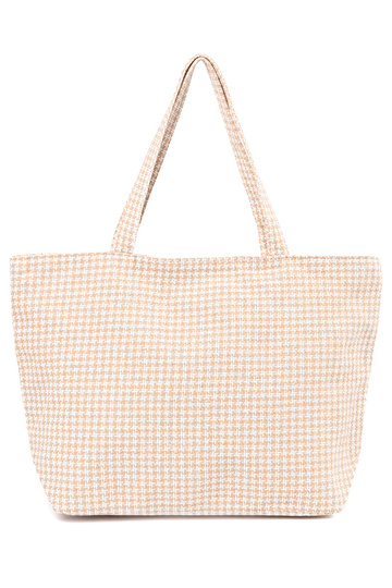 Bolso de playa con patrón a...