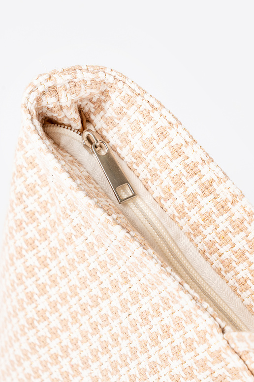 Bolso de playa con patrón a cuadros...