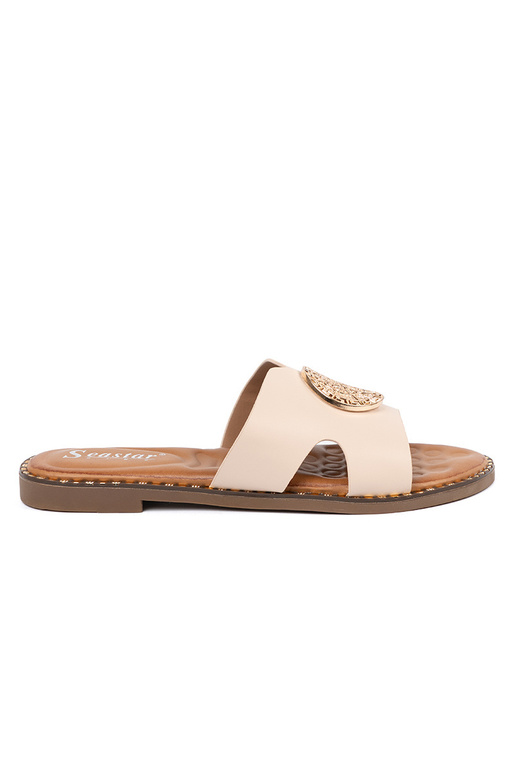 Zapatillas brillantementebeige con...