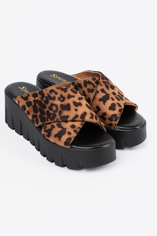 de gamuza Zapatillas mujer en una...