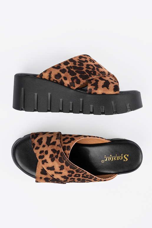 de gamuza Zapatillas mujer en una...