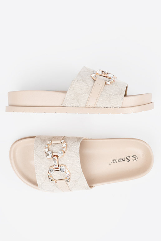 color marfil Zapatillas ze zdobieniem color marfil Zapatillas ze zdobieniem