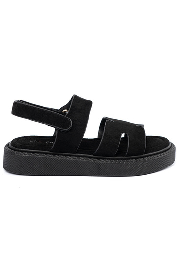 Sandalias negras de...