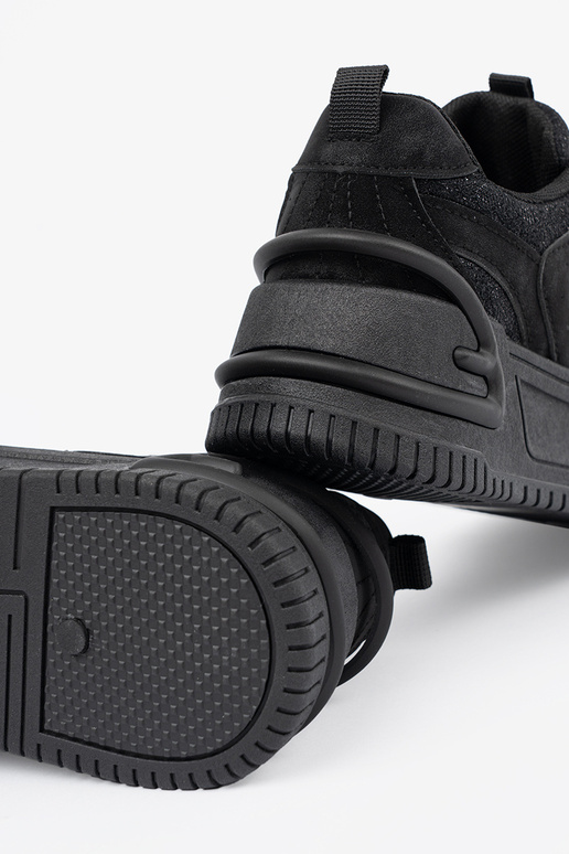 Zapatos de ocio negros para mujer con... Zapatos de ocio negros para mujer con...