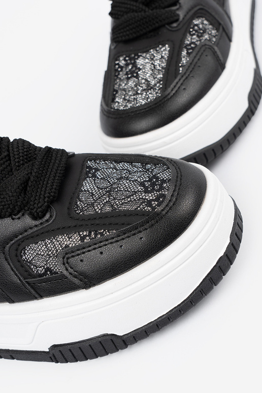 Zapatos de ocio negros-blancos para... Zapatos de ocio negros-blancos para...