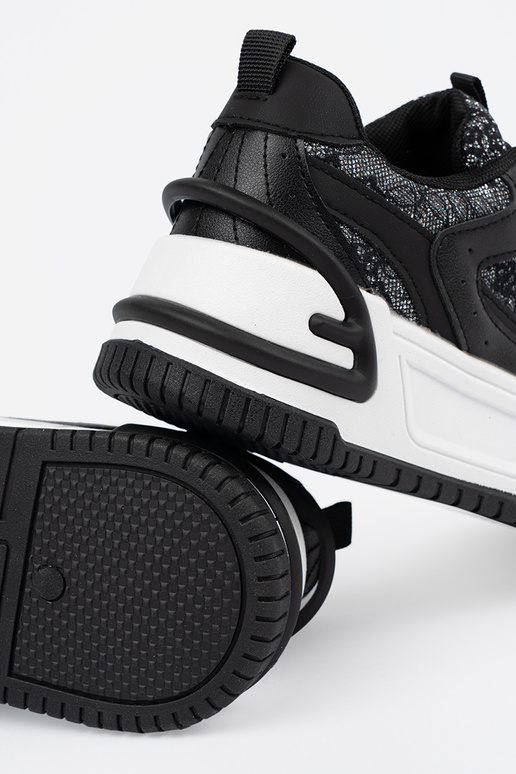 Zapatos de ocio negros-blancos para... Zapatos de ocio negros-blancos para...