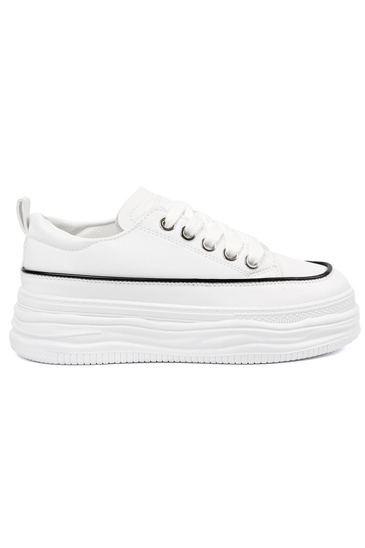 Zapatos de mujer blancos con plataforma Zapatos de mujer blancos con plataforma