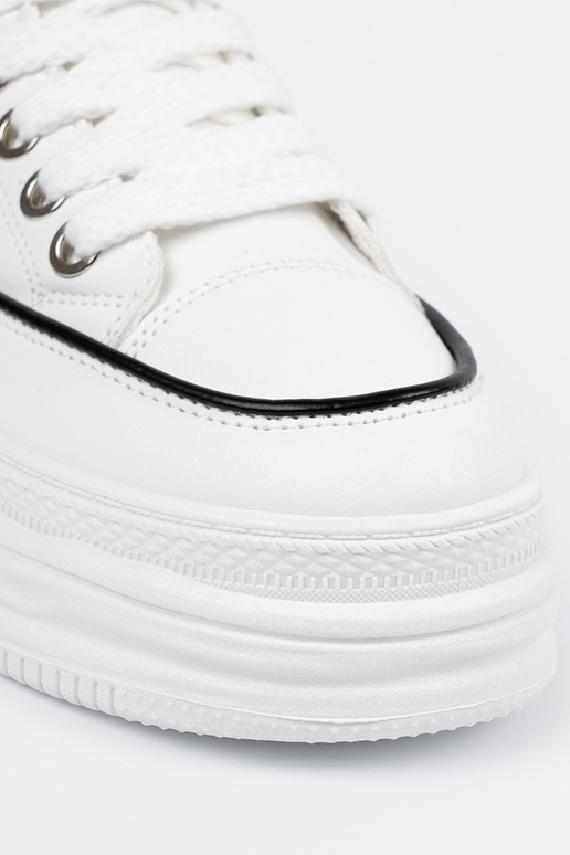 Zapatos de mujer blancos con plataforma Zapatos de mujer blancos con plataforma