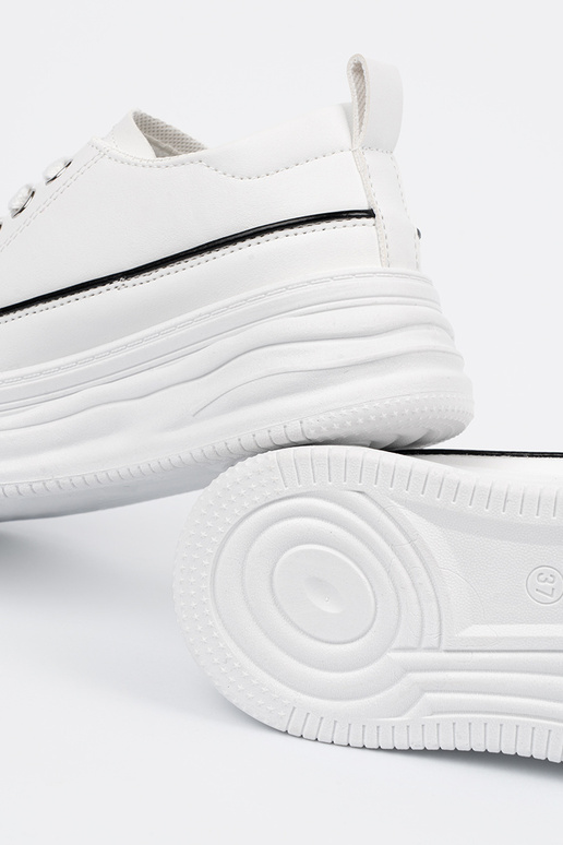 Zapatos de mujer blancos con plataforma Zapatos de mujer blancos con plataforma