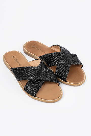 Zapatillas de casa negras... 2