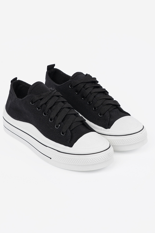 Zapatos de mujer color negro con... Zapatos de mujer color negro con...
