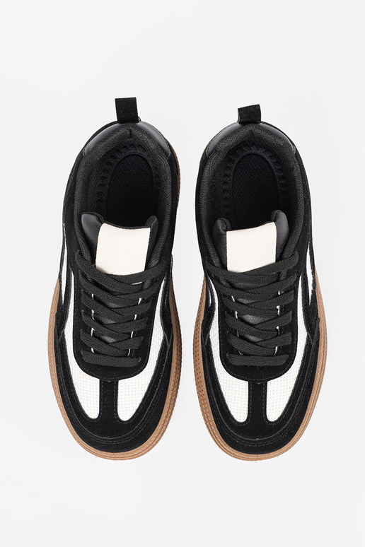 Zapatos de ocio negros para mujer con... Zapatos de ocio negros para mujer con...