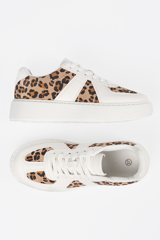 Zapatillas deportivas blancas con... Zapatillas deportivas blancas con...