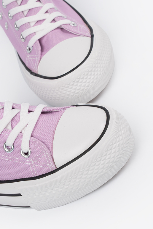 Zapatos rosas de mujer con plataforma