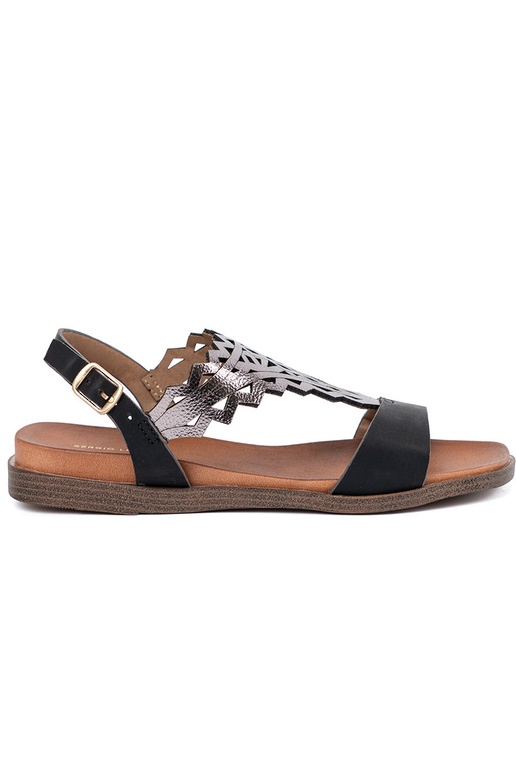 Sandalias de color marrón con suela...