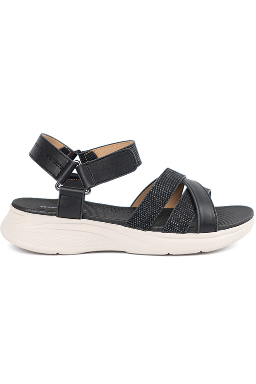 Sandalias de color marrón sobre...