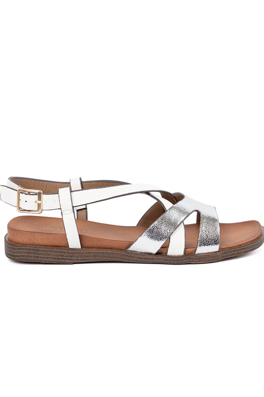 Sandalias de color dorado con...