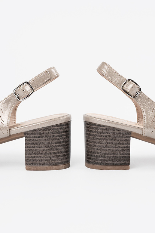 Zapatos de mujer de tacón bajo color...