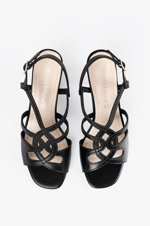 Sandalias de mujer de color negro con...