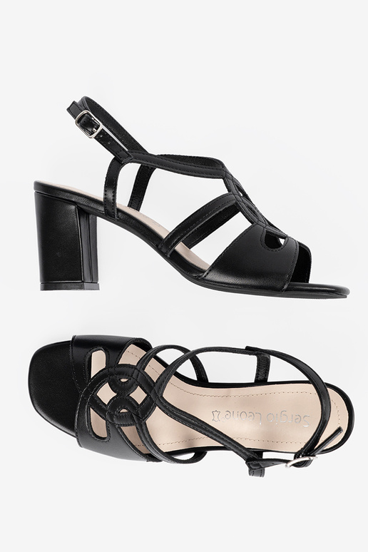 Sandalias de mujer de color negro con...