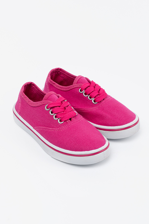 Zapatos infantiles de color rosa con...